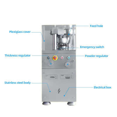 Candy Medicine 220V Tabletop Tablet Press Stainless Steel Multifunctional