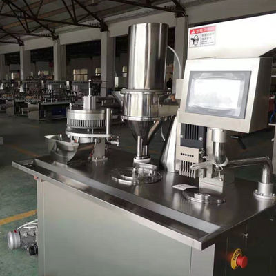 Packaging Pharmaceutical Semi Automatic Capsule Machine Stainless Steel