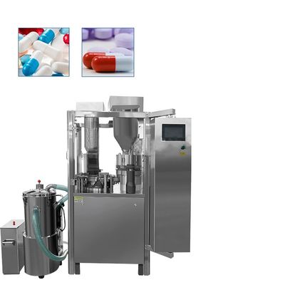 220V Low Noise Small Automatic Capsule Filling Machine Plc Control System