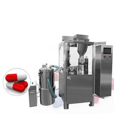 220V Low Noise Small Automatic Capsule Filling Machine Plc Control System