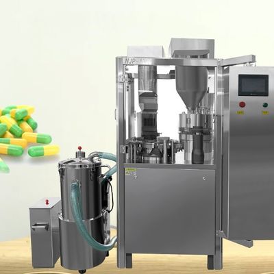 220V Low Noise Small Automatic Capsule Filling Machine Plc Control System