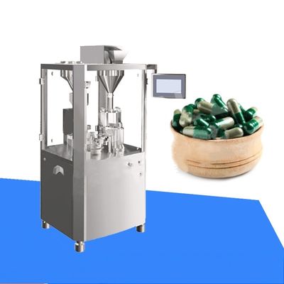 Medical Gmp Semi Automatic Capsule Filling Machine High Speed