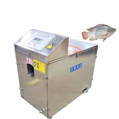 Automatic Fish Processing Machine Cod Hook Fish Trout Salmon Catfish Tilapia Smoked Sashimi Slicer