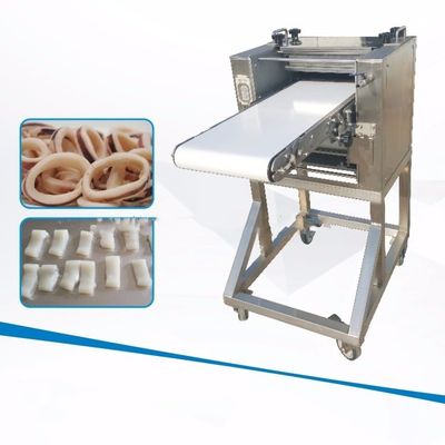 Squid Ring Electric Fish Cutting Machine Fully Automatic Stainless Steel