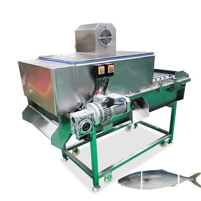 Tilapia Cutter Fish Processing Machine / Equipment Fish Head Tail Removal