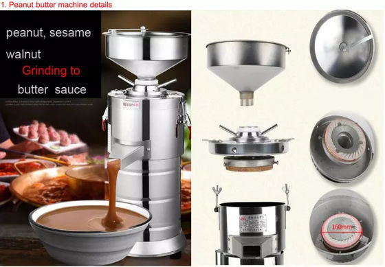 Nut Almond Mango Peanut Butter Grinder Stainless Steel Multifunctional