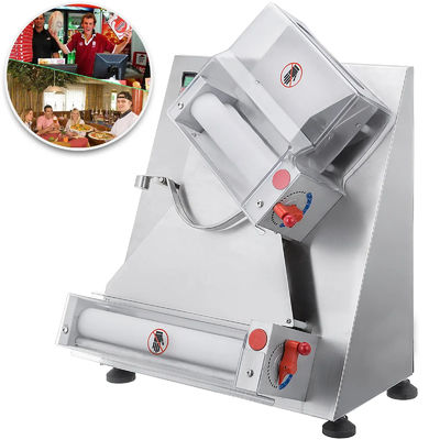 Stainless Steel 16 12 &quot; Automatic Pizza Dough Roller Electronic