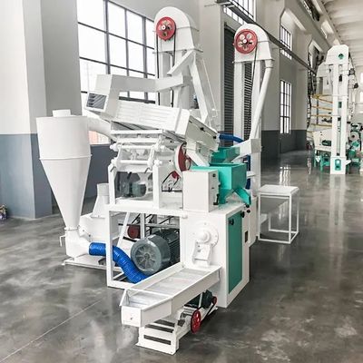 Customized Mini Rice Mill Production Line Milling Machinery 18.5kw