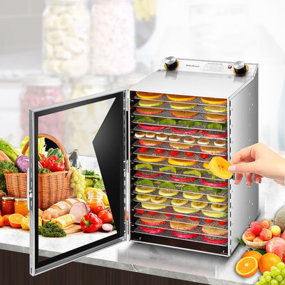 Hot Stainless Steel 8-20 Layer Electric Food Dehydrator For Fruit And Vegetable