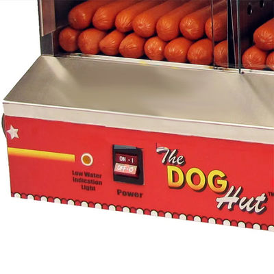 International Model Hot Dog Steamer Bun Heater Commercial Roller Vending Machine 1kw
