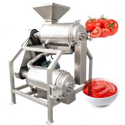 380v 220v Tomato Puree Making Machine 304 Stainless Steel