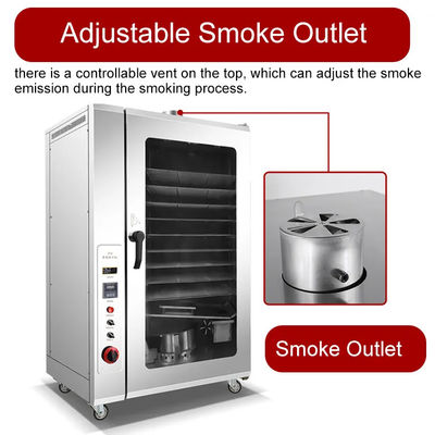 Automatic 220v Smoked Chicken Machine Multi Functional