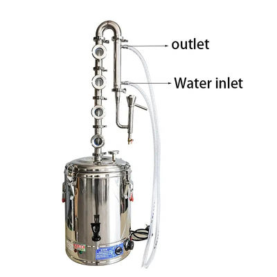Stainless Steel Electric Alcohol Distiller 15L 25L 33L 50L 70L