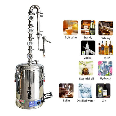 Stainless Steel Electric Alcohol Distiller 15L 25L 33L 50L 70L