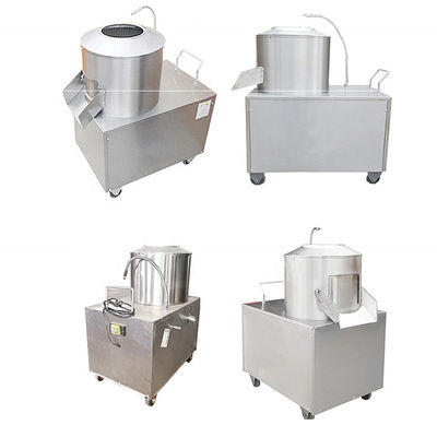 Professional Potato Peeling Automatic Food Processing Machine Easy To Use