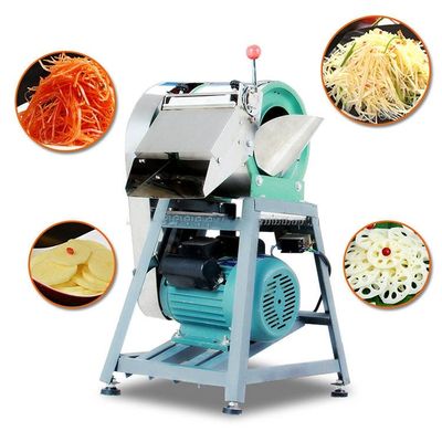 110v Electric Vegetable Cutter / Cutting Machine For Restaurant Use
