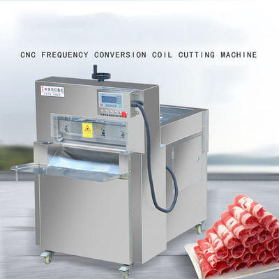 Fully Automatic 220v Industrial Frozen Meat Slicer Electric Cutter