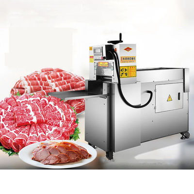Fully Automatic 220v Industrial Frozen Meat Slicer Electric Cutter