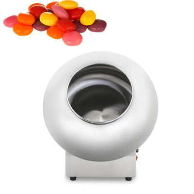 Candy Chocolate Ball Coating Pan Automatic Food Processing Machine 46r/Min
