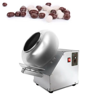 Candy Chocolate Ball Coating Pan Automatic Food Processing Machine 46r/Min