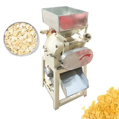2200w Oat Flaking Machine Wheat And Cereal Flakes Machine Carbon Steel