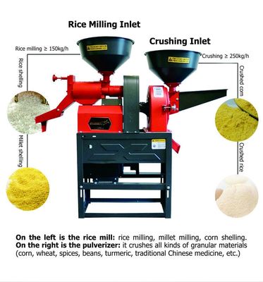 Miller 625kg Per Hour Automatic Multi-function Rice Mill