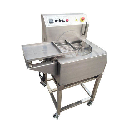 Automatic Enrober Chocolate Machine Small Chocolate Enrobing Line Machine Tempering Machine