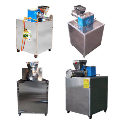 Using different molds to make pasta hollow noodle molding machine