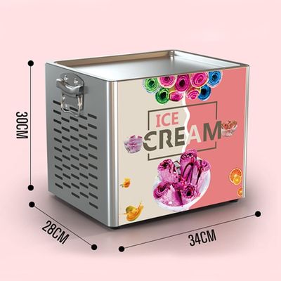 Table top Mini Fried Ice Cream Machine Professionals Maker
