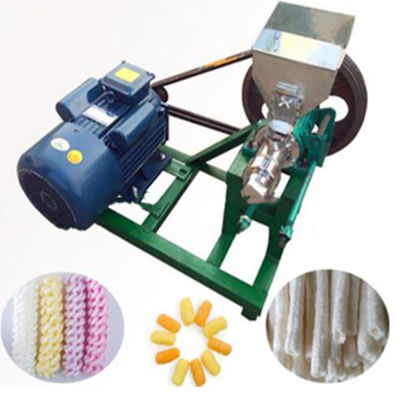 4kw macchina automatica per gonfiare il mais spuntini di mais estrussione macchina di produzione gonfiabili di cereali spuntini estrussione