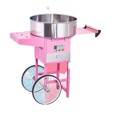 1.8 KW Commercial candy floss machine Pink Cotton Candyfloss Sugar Maker cotton candy machine