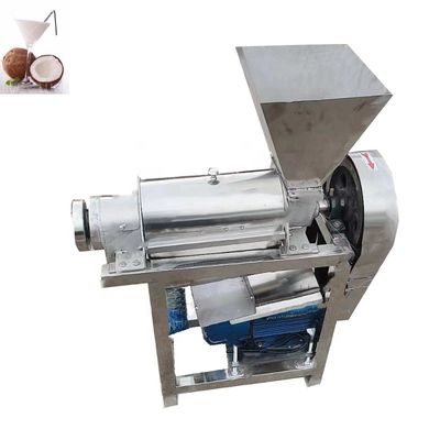 High Efficiency Commercial Coconut Milk Screw Pressing Juicer Extracting Machine