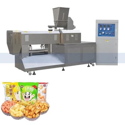 Hot Sale Puffed Food Extruder Inflating Corn Snack Making Machine 3 Phase