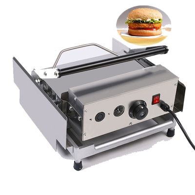 Commercial Full Automatic Burger Bun Toaster Machine For Snack Shops