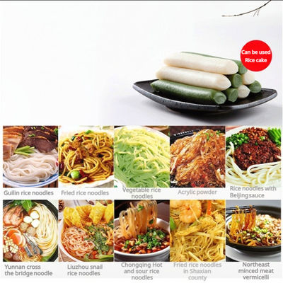 Commercial Automatic Sweet Potato Flour Luosifen Bridge Rice Noodle Vermicelli Processing Equipment