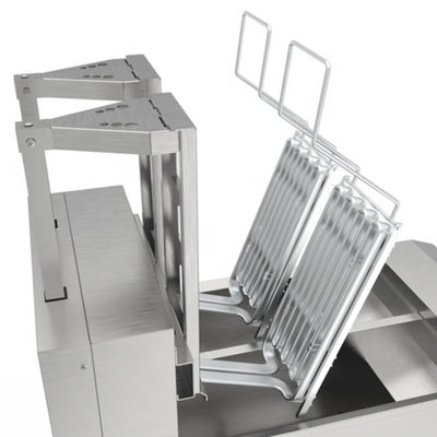 Electric chicken fryer machine commercial Fast Food Pressure Potato Chips Snacks Double Tank
