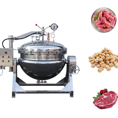 PLC Sustainable Automatic Food Cooking Machine For Food Shop