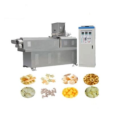 415v Taiwan Snack Food Vending Machine And Corn Chips Snacks Extruder Making Machinery