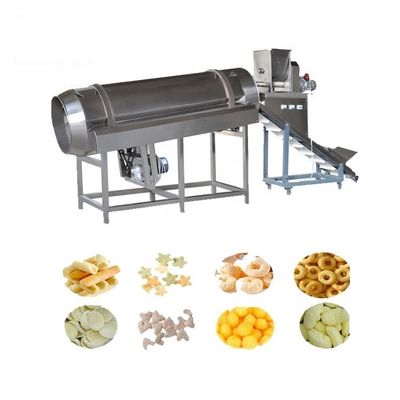 415v Taiwan Snack Food Vending Machine And Corn Chips Snacks Extruder Making Machinery