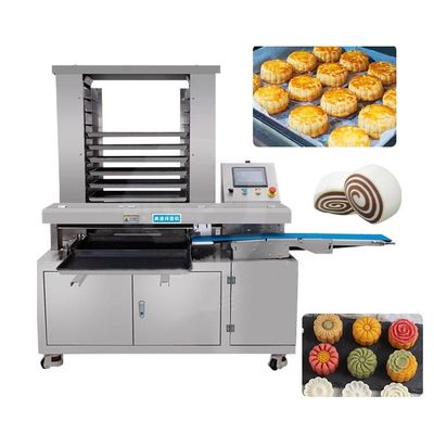 Baked Food Protein Bar Tray Electric Sweetball Form And Arrange Machine On Bakery