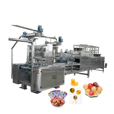 Stainless Steel Fully Automatic Hard Candy Making Machine / Equipment Servo Motor