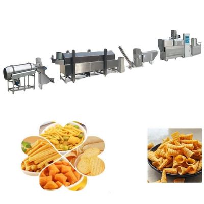 Stainless Steel Commercial Caramel Corn Popcorn Machine PLC Controlled