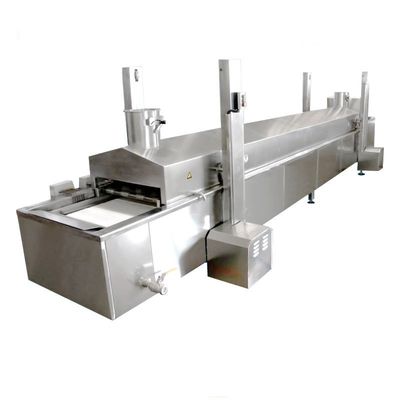 High Productivity Snack Food Machinery With PLC Control System And Stainless Steel Material