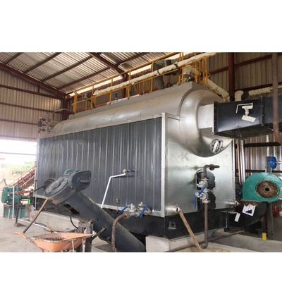 Wood and Pellet Steam Boiler for Textile Factory