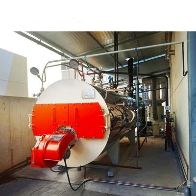 Horizontal Type Methane Gas Fired Steam Boiler 10 Ton for Food Industry