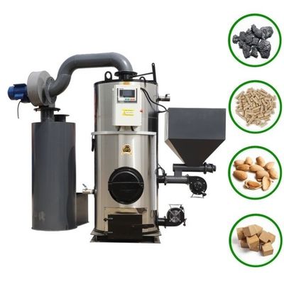 Vertical 100 To 1500kg Wood Biomass Straw Steam Boiler