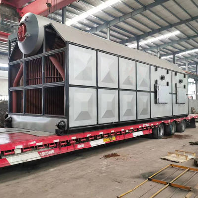 Industrial Production 2000 Kg/hr 2 Ton/h Wood Biomass Steam Boiler 6/8/10 Ton Coal Fuel Boiler Biomass Pellet Rice Paddy Husk Fired Steam Boiler