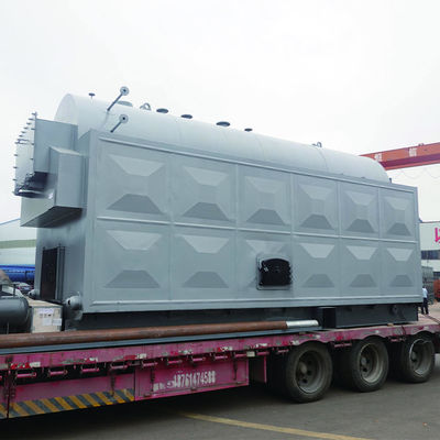 DZH Biomass Fired Boiler 1 Ton Biomass Steam Boiler Paddy Boiler Machine For Rice Mill
