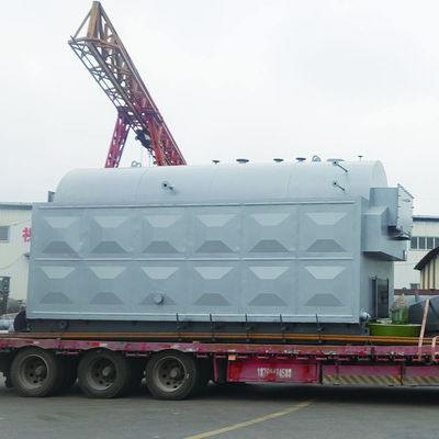 DZH Biomass Fired Boiler 1 Ton Biomass Steam Boiler Paddy Boiler Machine For Rice Mill