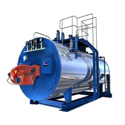 Horizontal Type Fire Tube Industrial Oil / Natural Gas Fired Wns Steam Boiler